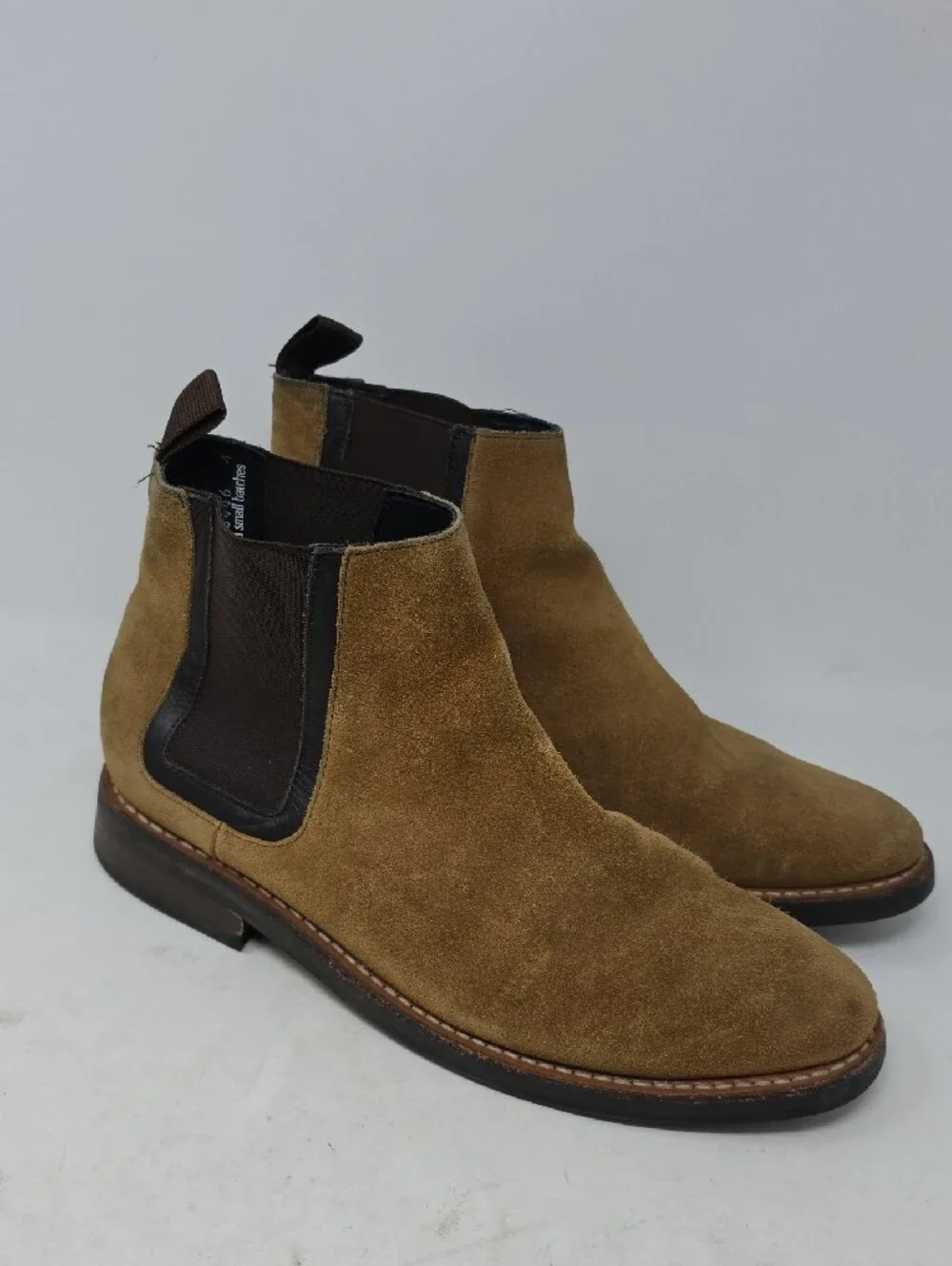 Thursday Boot Chelsea Brown Suede Leather Handcrafted Non Slip Men's Size 12